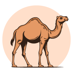 The MAAN Institute emblem — a camel, the Horn of Africa's original vehicle of trade and connection
